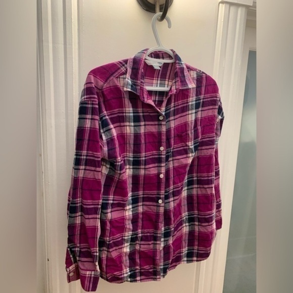 Old Navy Plaid Shirt - Picture 1 of 4